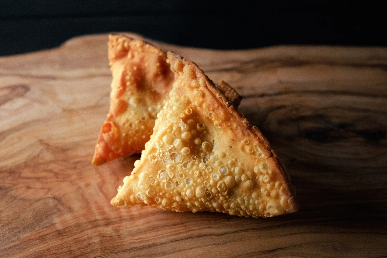 Vegetable Samosas - Crispy Indian Appetizers at Taste of India Express Sherwood Park